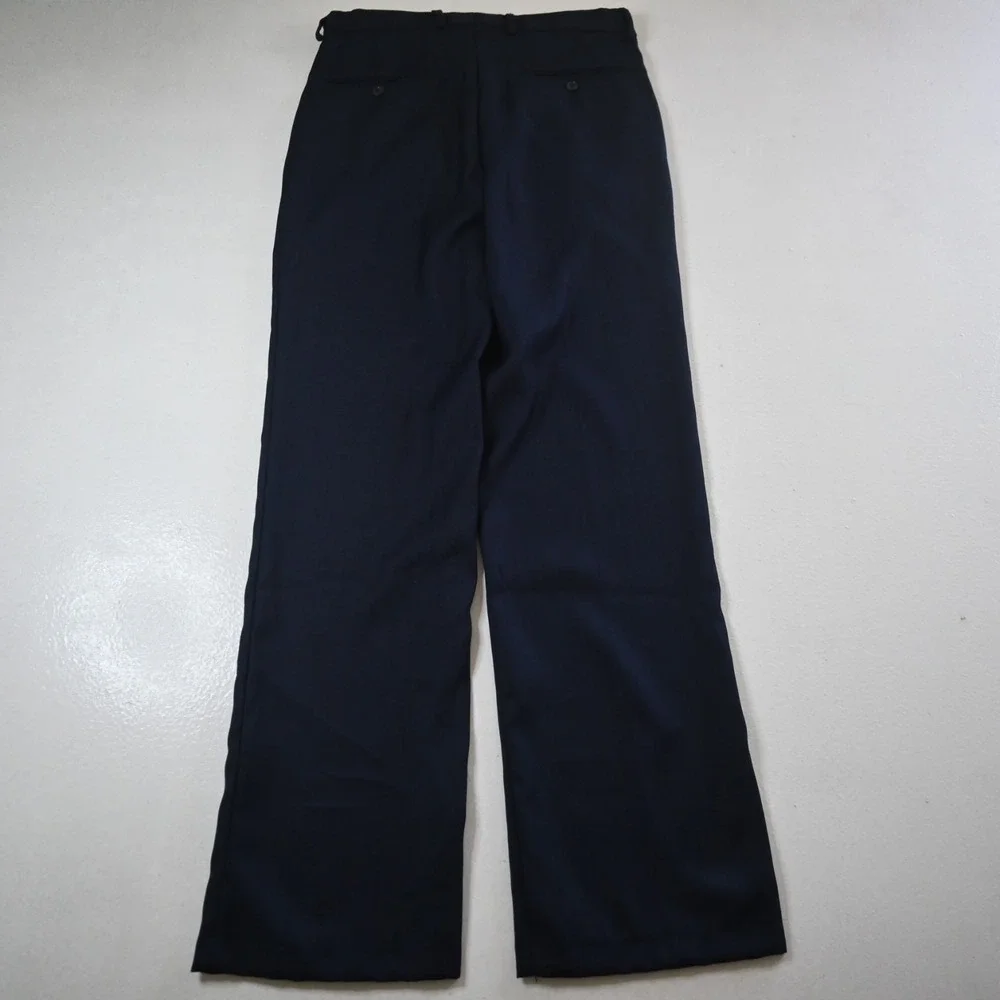 Boys Size 20 30x32 Navy Blue Expander Waist 3 Piece‎ Vest Pants Jacket Suit